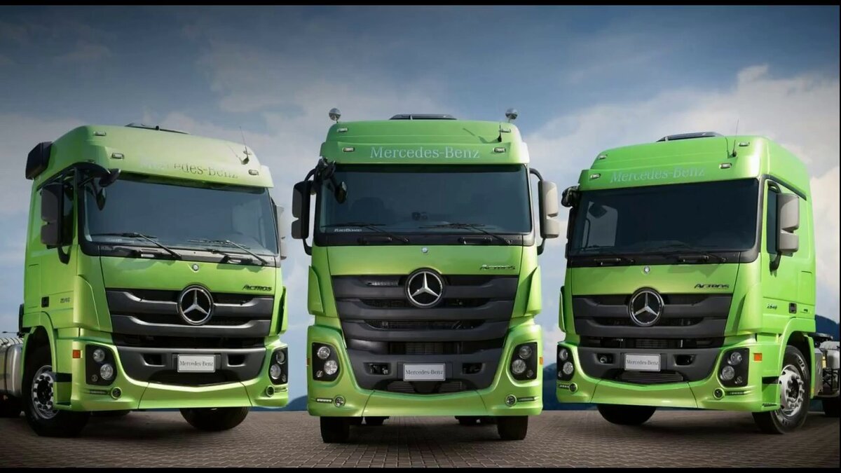 Mercedes Actros возглавляет рынок грузовых иномарок в России | Автостат  Инфо | Дзен