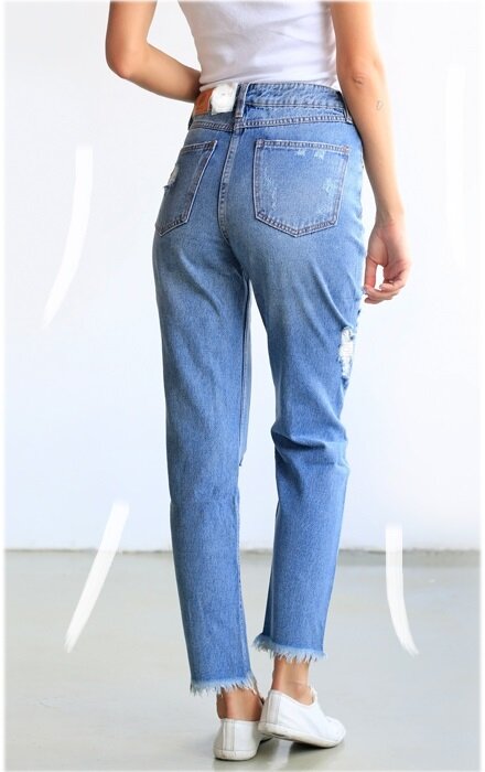 Или же джинсы 3\4.