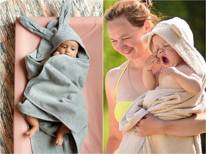 Полотенце с уголком для новорожденных: как сшить детское полотенце для купания малыша своими руками (26 фото)