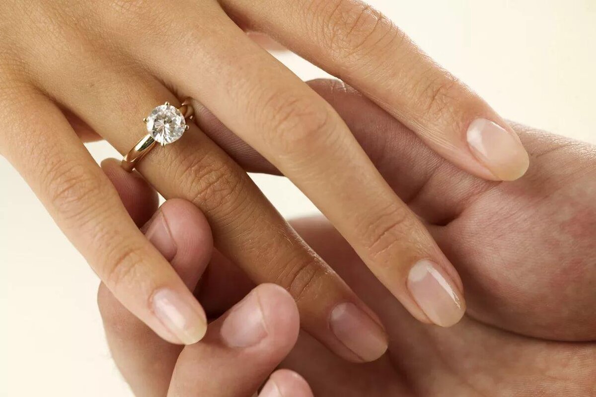 На какой руке и каком пальце нужно носить помолвочное кольцо?