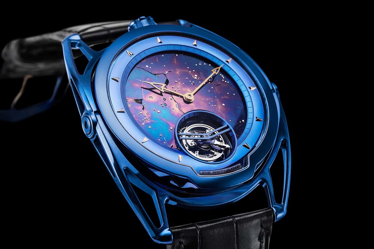 Часы с турбийоном de Bethune