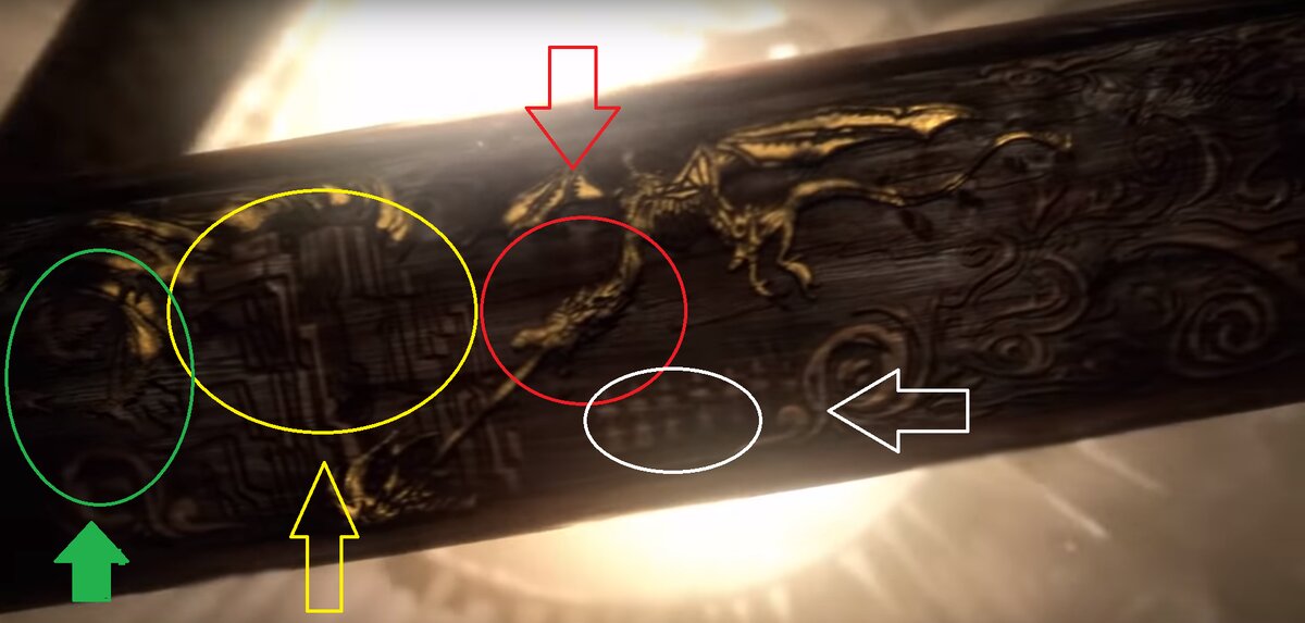 к/ф "Игра престолов"  © HBO  Заставка, изображающая падение стены от Короля ночи