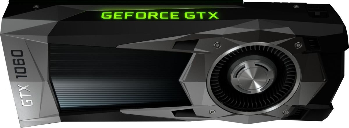 Nvidia GeForce GTX 1060: лучший видеопроцессор, чтобы начать играть в видеоигрыПотоковых процессоров1280Тактовая частота1506 МГцПамять6 Гб GDDR5Тактовая частота памяти8 Гбит/сРазъем питания6-пиновыйВыводы3 x DisplayPort 1.4, 1 x HDMI 2.0+ Отличная производительность 1080p
+ Отличные возможности разгона
– Нет SLI-совместимости