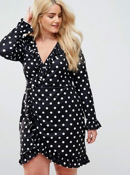 Самые стильные платья для женщин размера +