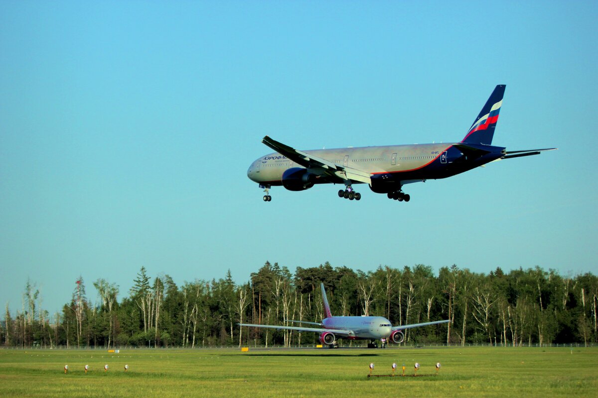 Самолет Boeing 777 авиакомпании «Аэрофлот». Фото: Виктория Ноговицына