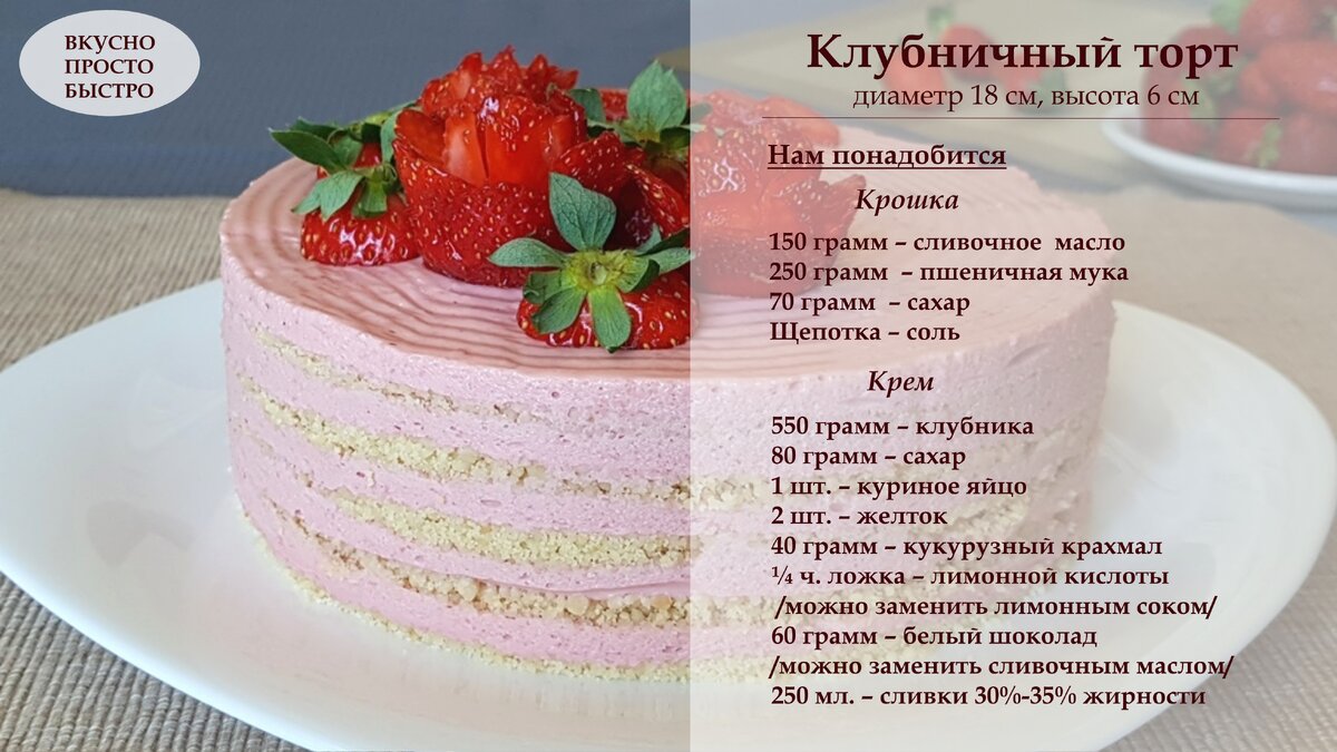 9 пирогов с клубникой, которые исчезнут со стола за считаные минуты