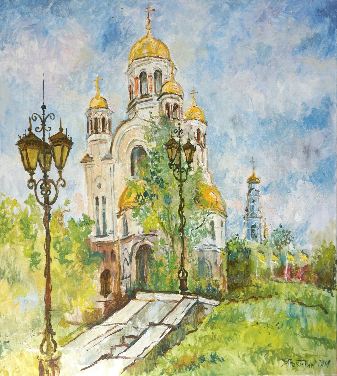 Храм на крови карандашом