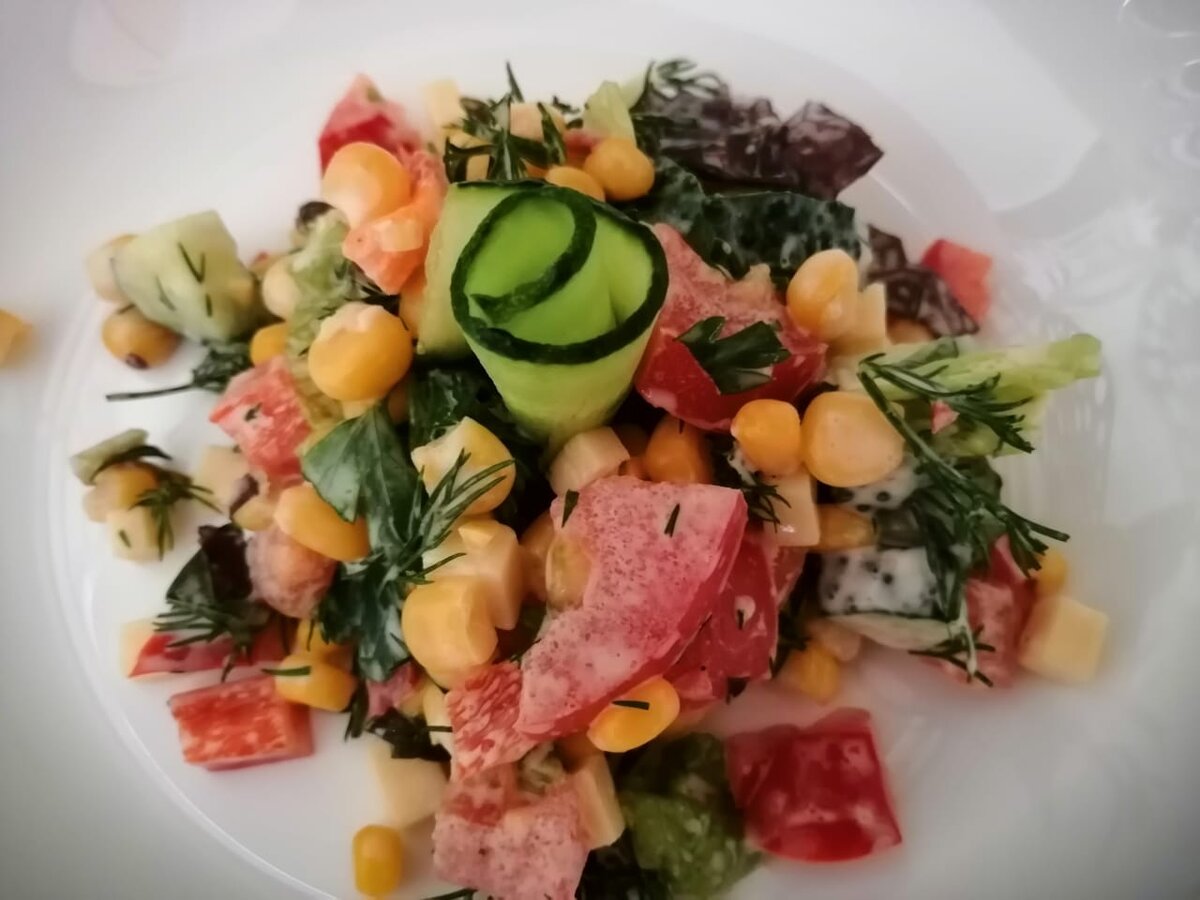 салат Радужный