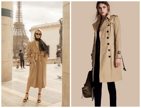 Женская шпаргалка: Как выглядеть неотразимо в пальто-тренче