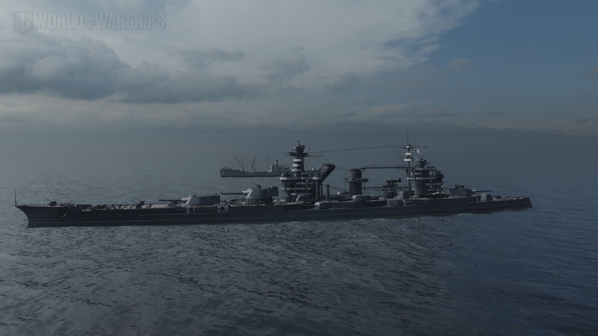 модель из игры World of warships