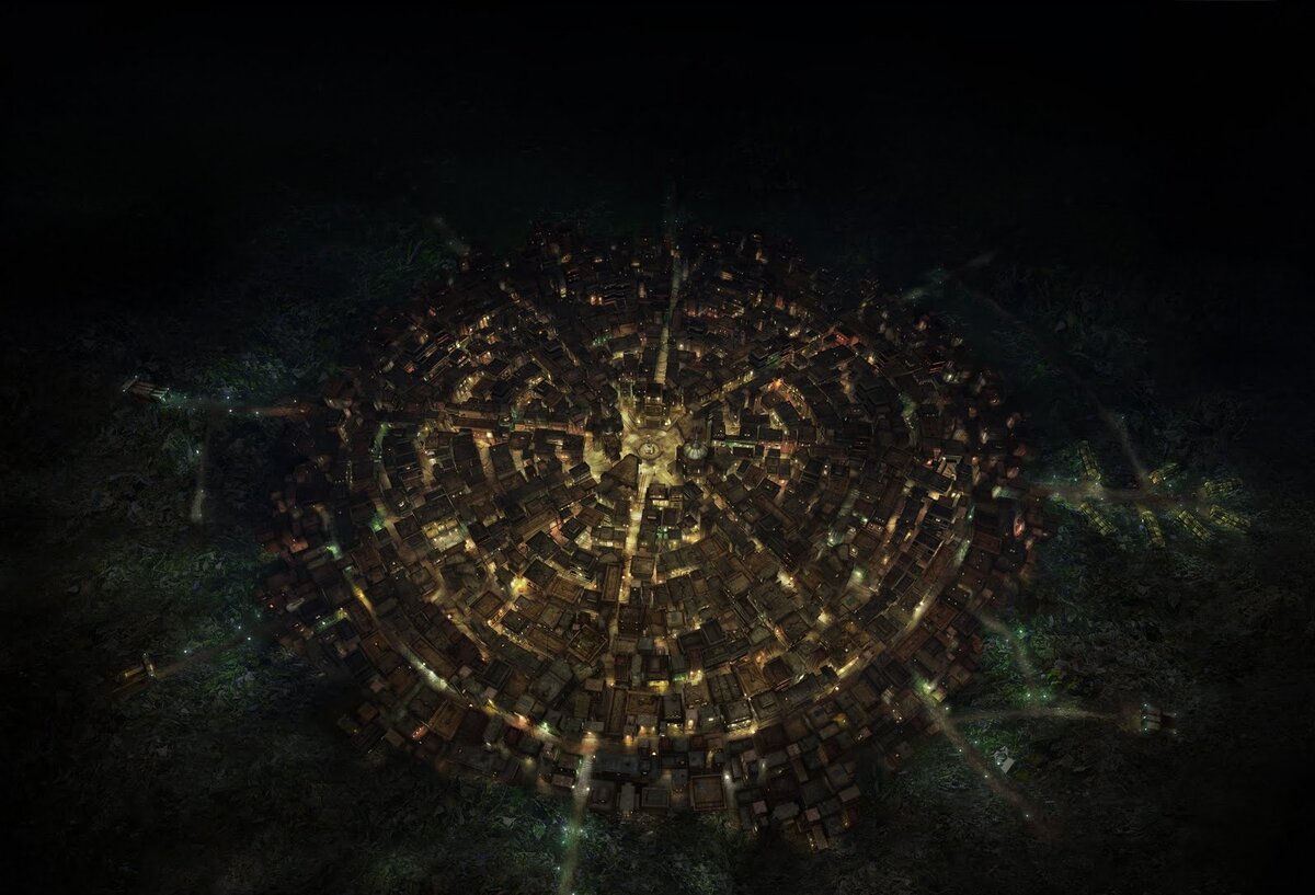 Как вам вид на город, который под землёй?