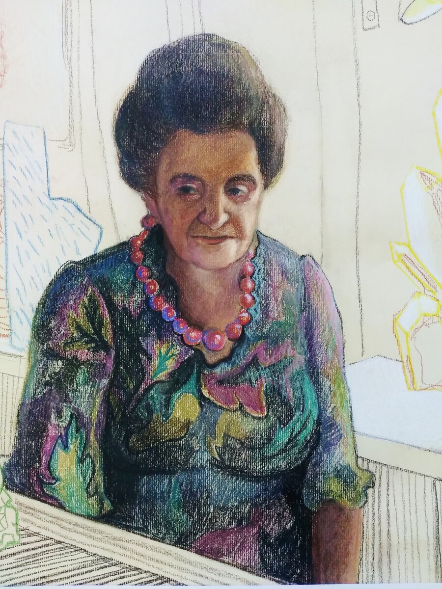 Раз у меня нет набросков с транспорта, прикладываю свою другую работу:)