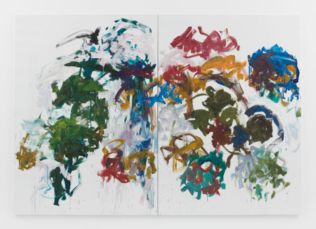 Joan Mitchell, Sunflowers, 1990-1991. © Estate of Joan Mitchell. Photo: David Zwirner.