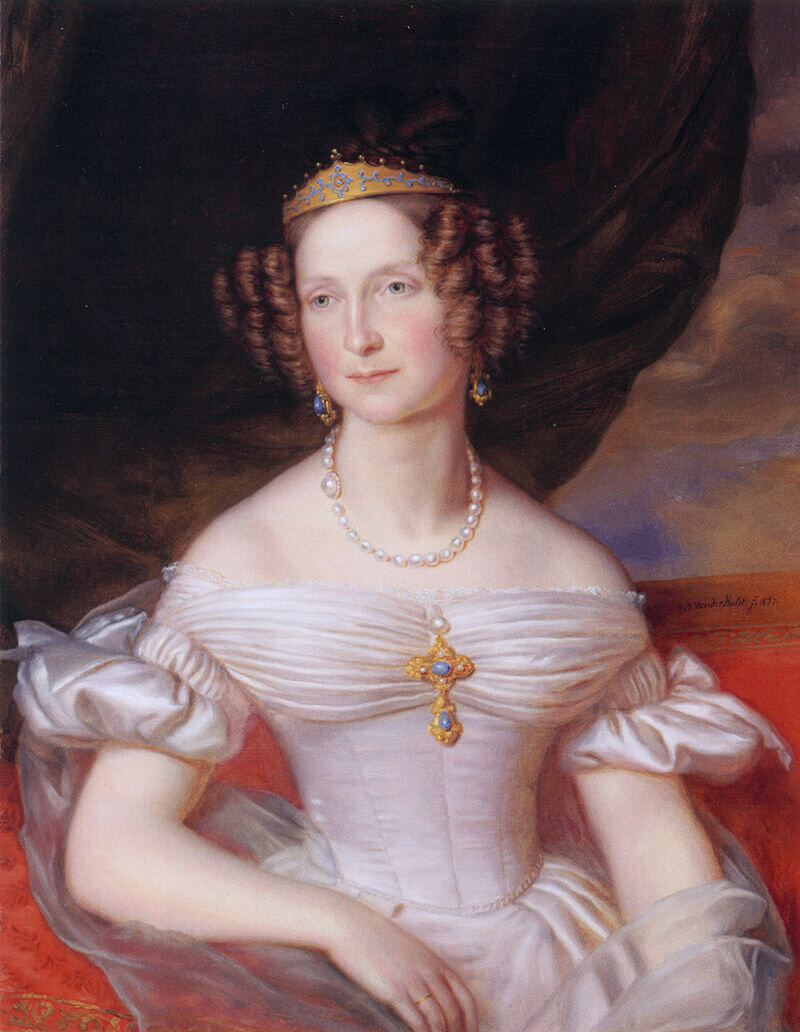 Анна Павловна. Ян Баптист ван дер Хюлст, 1837 год