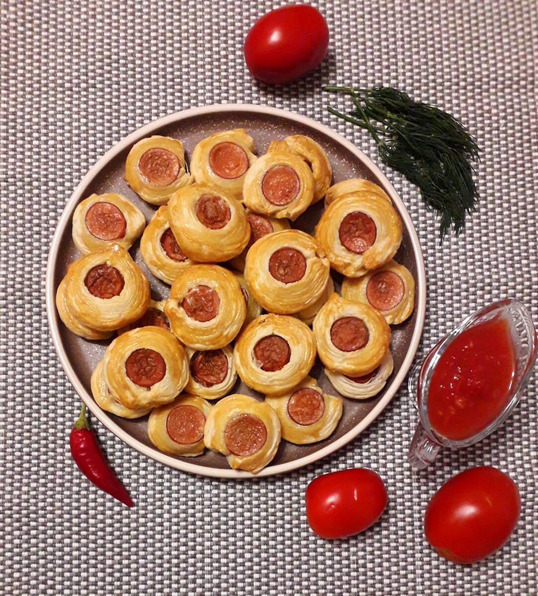 Закуски из теста