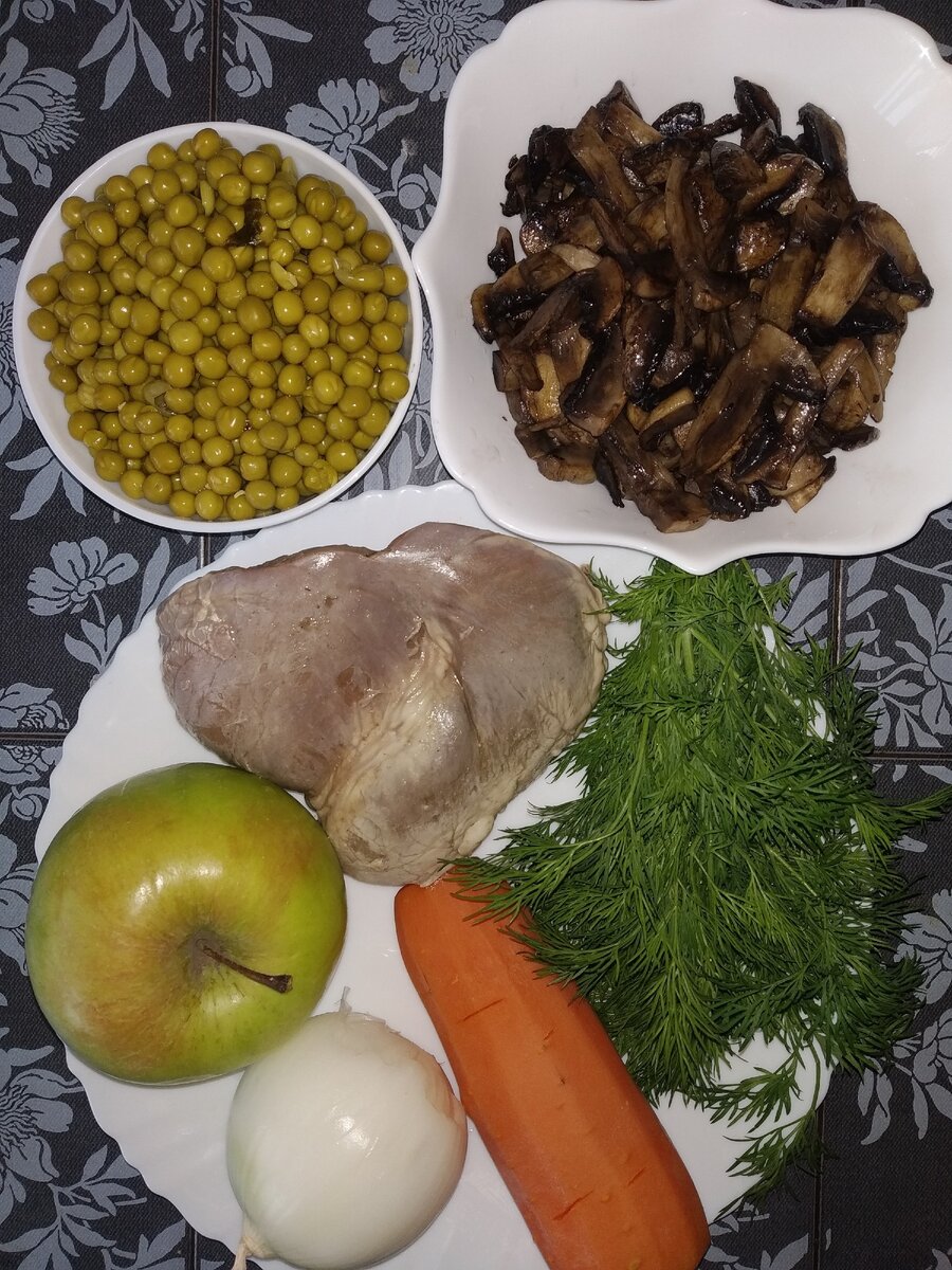 Продукты для салата