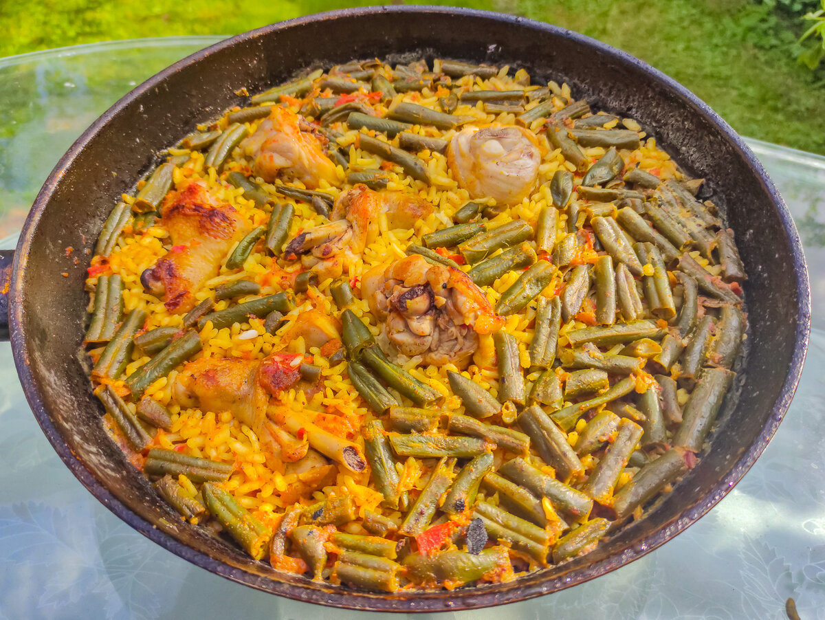 Паэлья с курицей - проще некуда | Хороший повод! | Дзен