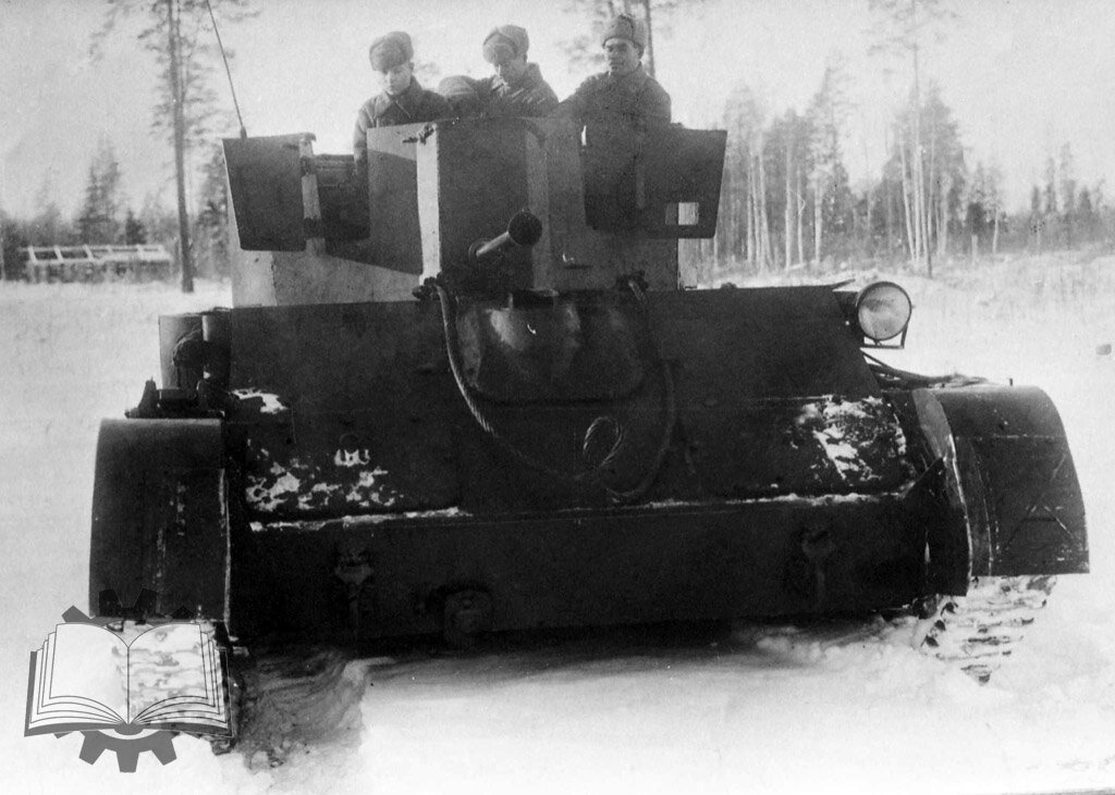 Машина на полигонных испытаниях, декабрь 1942 года.