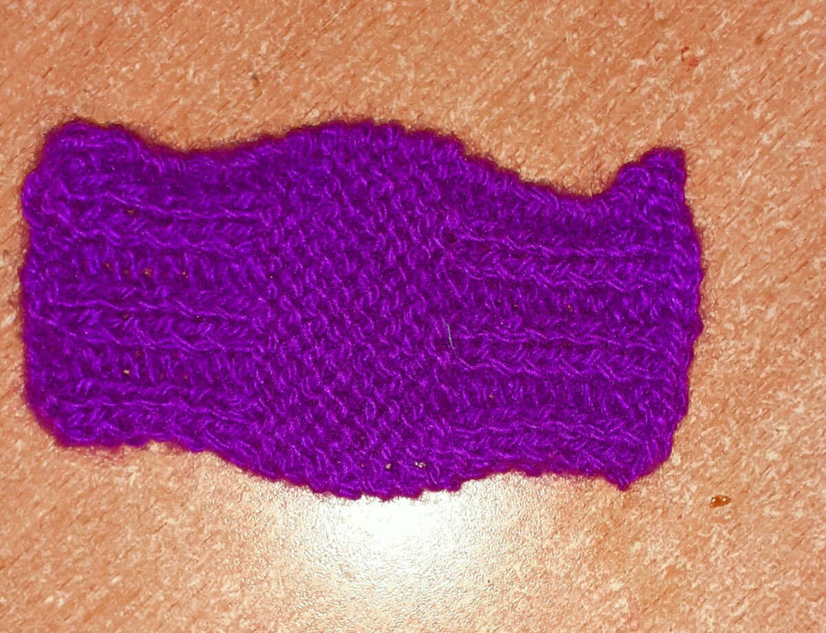 Эту штука я связала в прошлый раз.