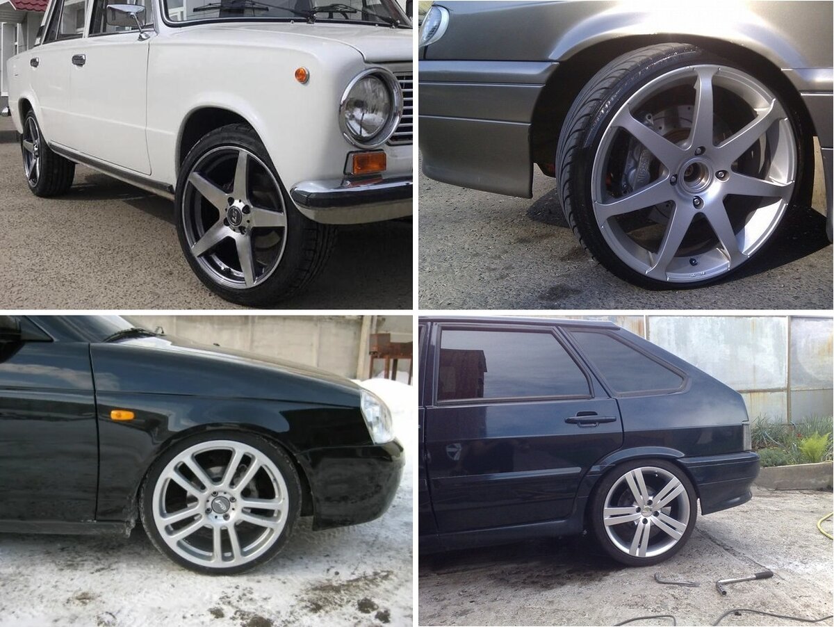 «Изолента» на дисках выглядит красиво, но убить шины с 30 профилем может первая же яма