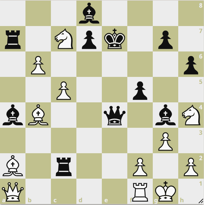 мат в 1 ход, ход белых, а также черных