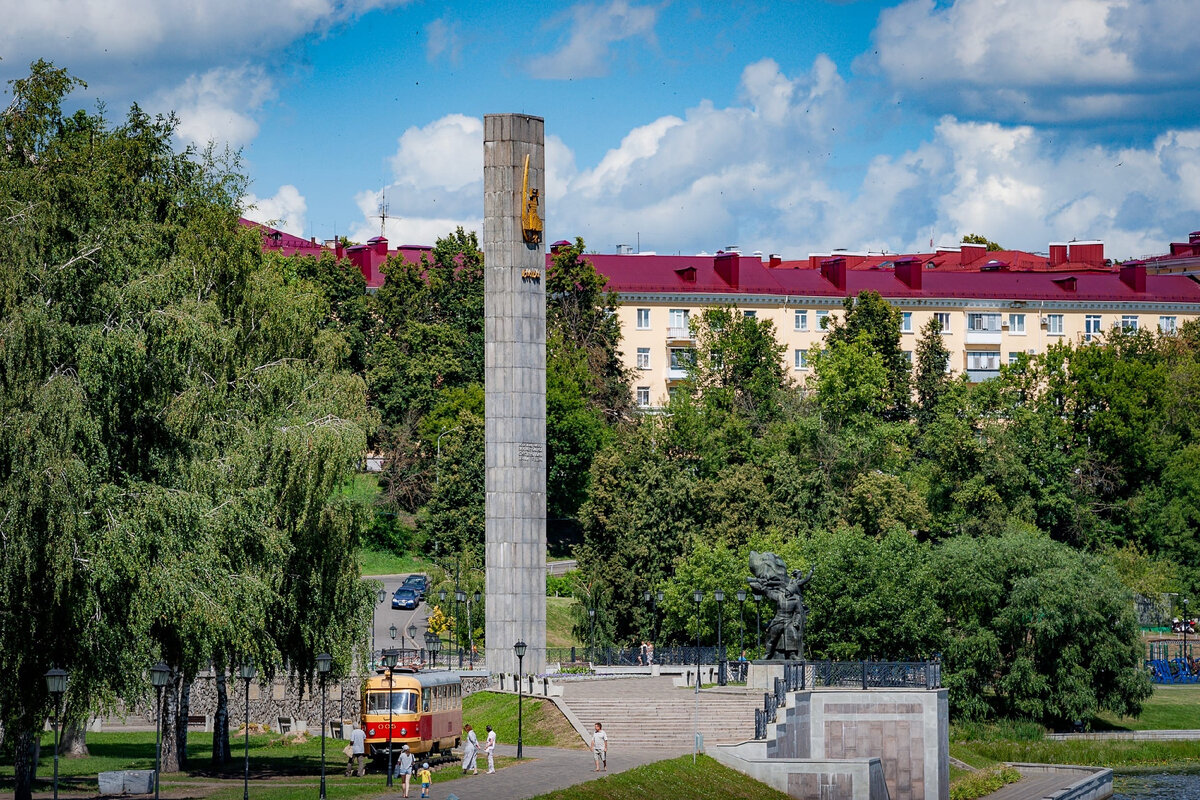 парки в городе орле