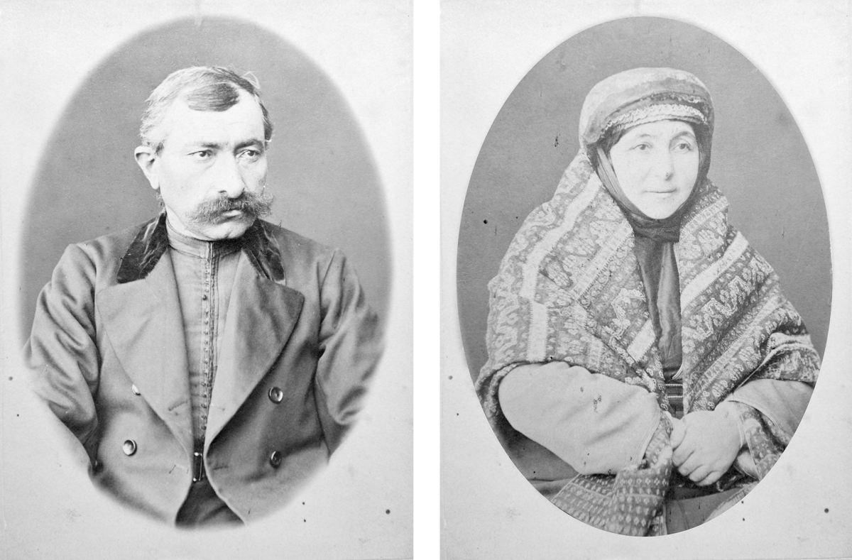 Родители поэта. Отец Саак Исаакян и мать Алмаст Глчян. Фото: nknagir.org