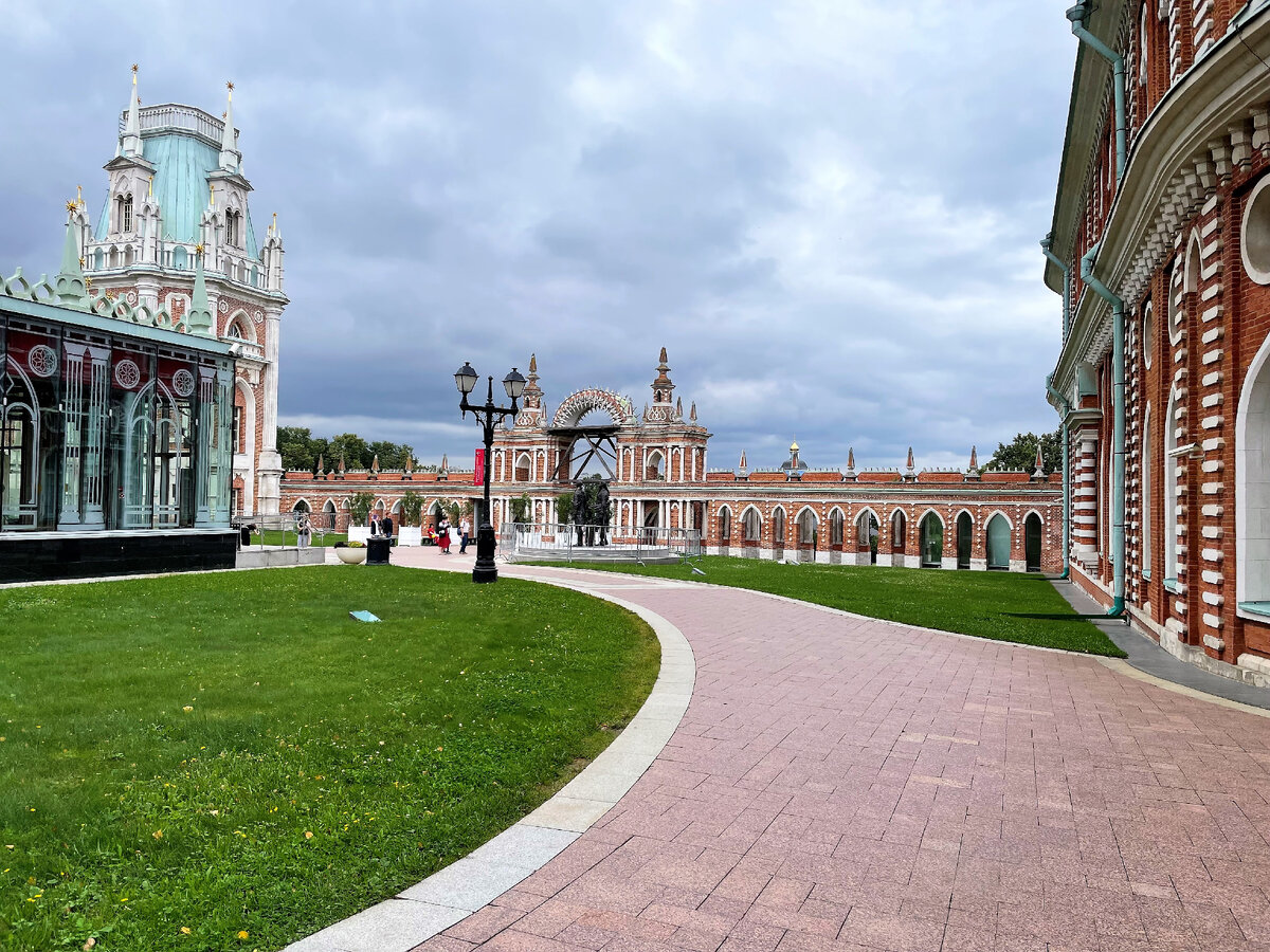 парк царицыно в москве на