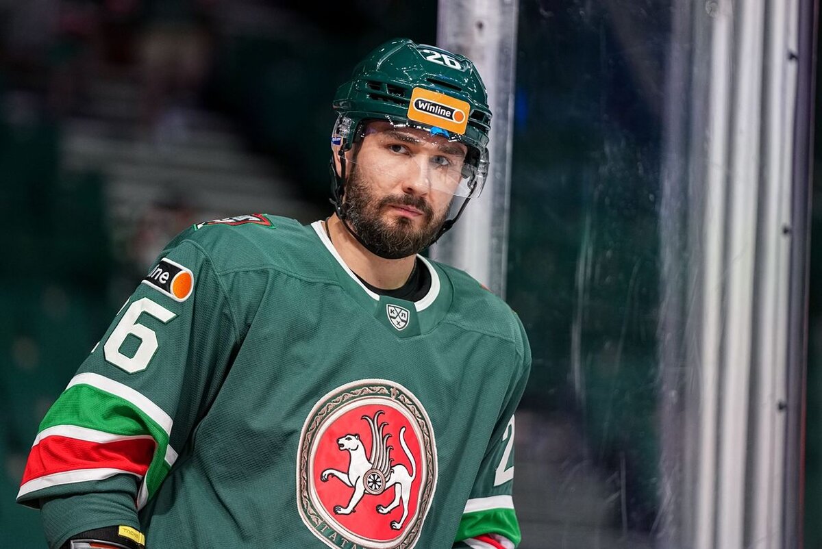 Защитник «Ак Барса» Вячеслав Войнов