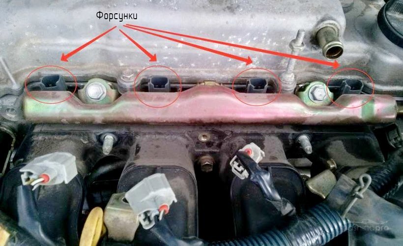 Инжекторный бензиновый силовой агрегат