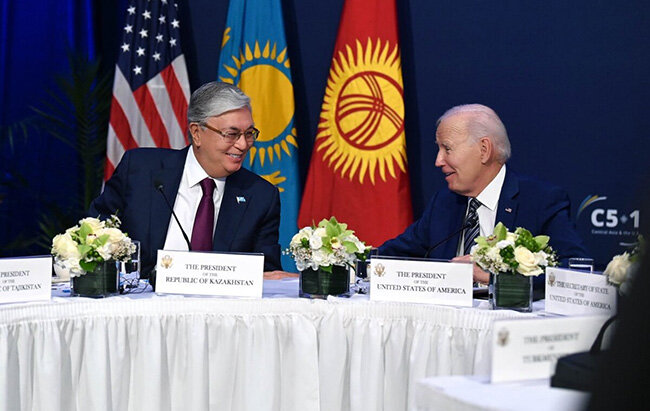 Президент Казахстана был весьма доволен встречей с POTUSом.
Фото пресс-службы Президента РК