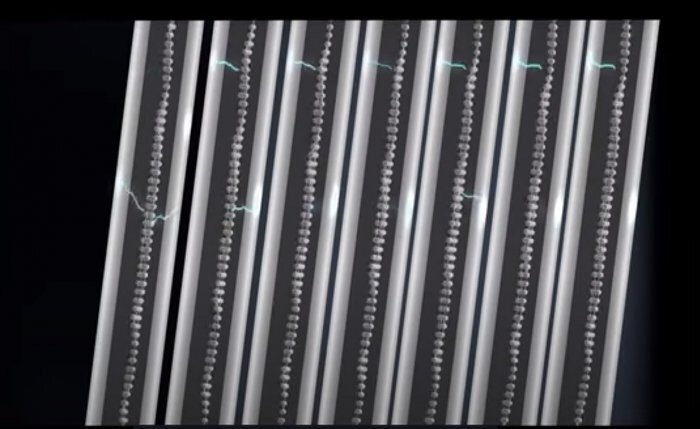    Рис.1. Схематичное изображение наноматериала