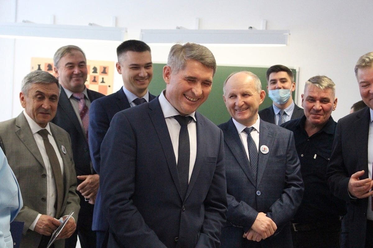 Захаров и глава Чувашии Николаев