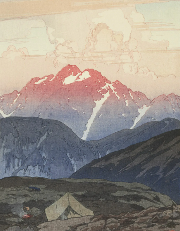 Рассвет в горах