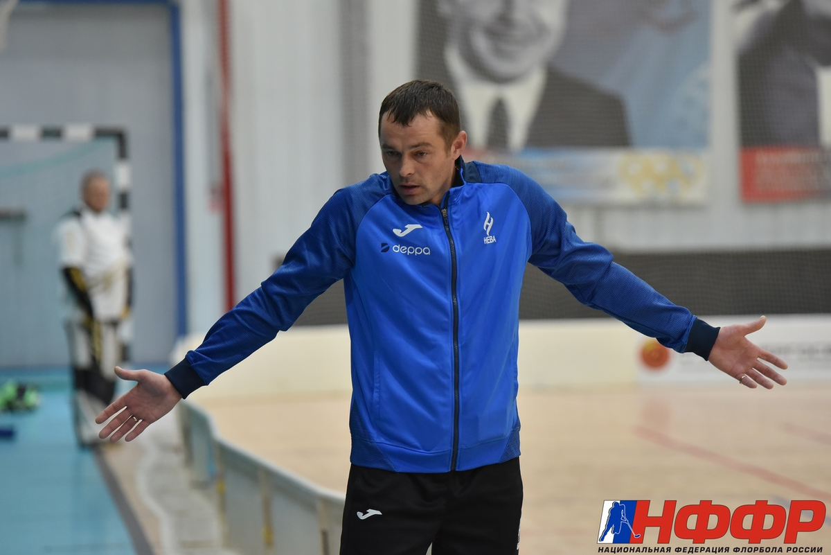 Роман Дружининский - гл. тренер ФБК "Нева"