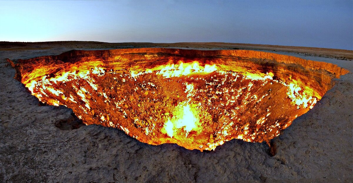 Газовый кратер Дарваза