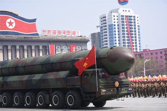    Военный парад в Пхеньяне, Cheng Dayu / globallookpress.com