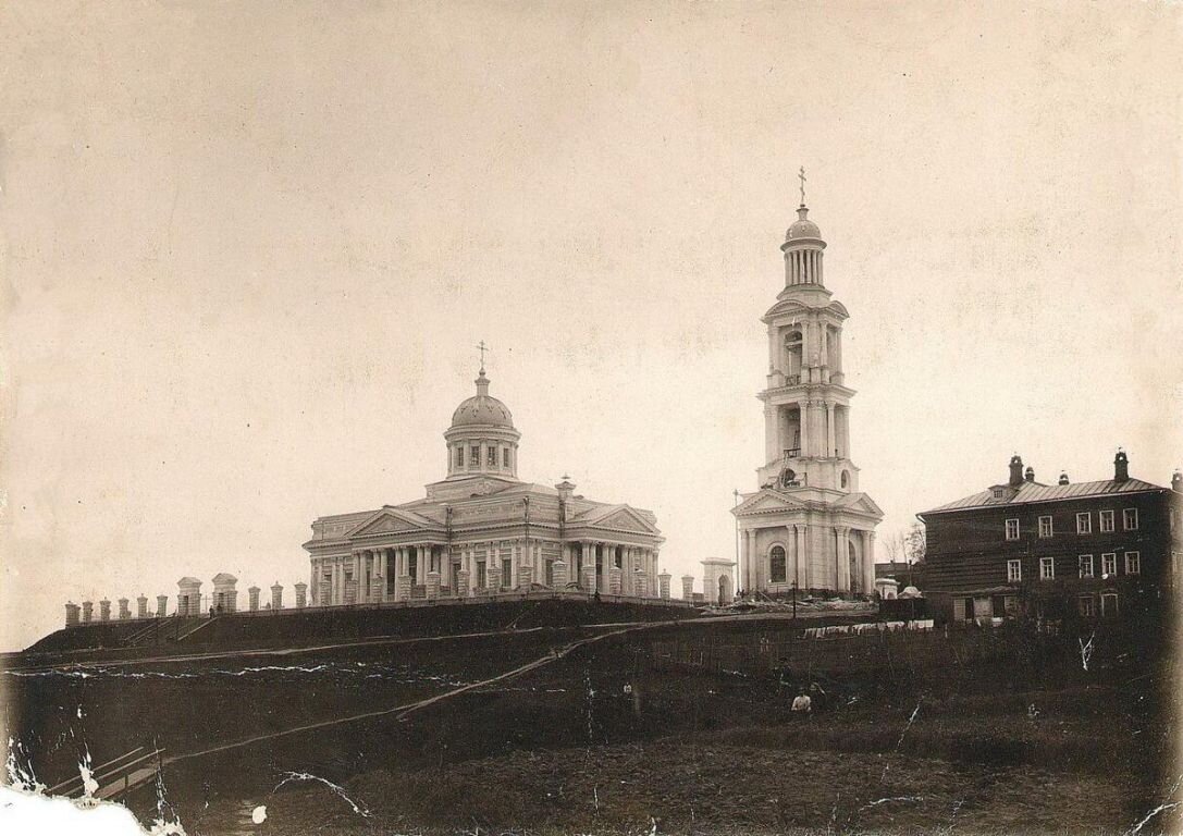 Старинное фото из фондов Музея-заповедника "Дмитровский кремль"