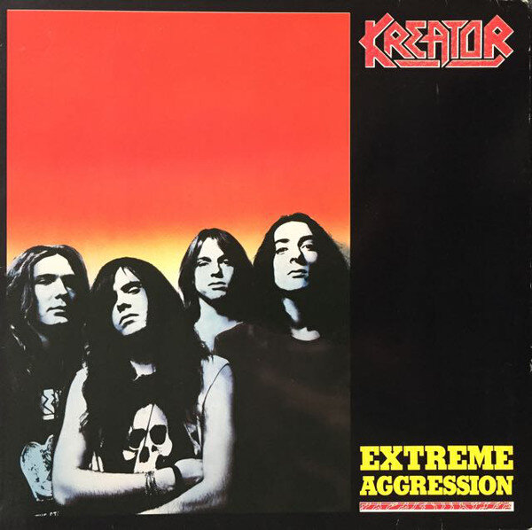 Обложка альбома Kreator "Extreme Aggression"