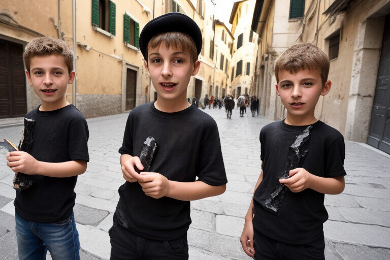 Добрались пацаны до гудрона!