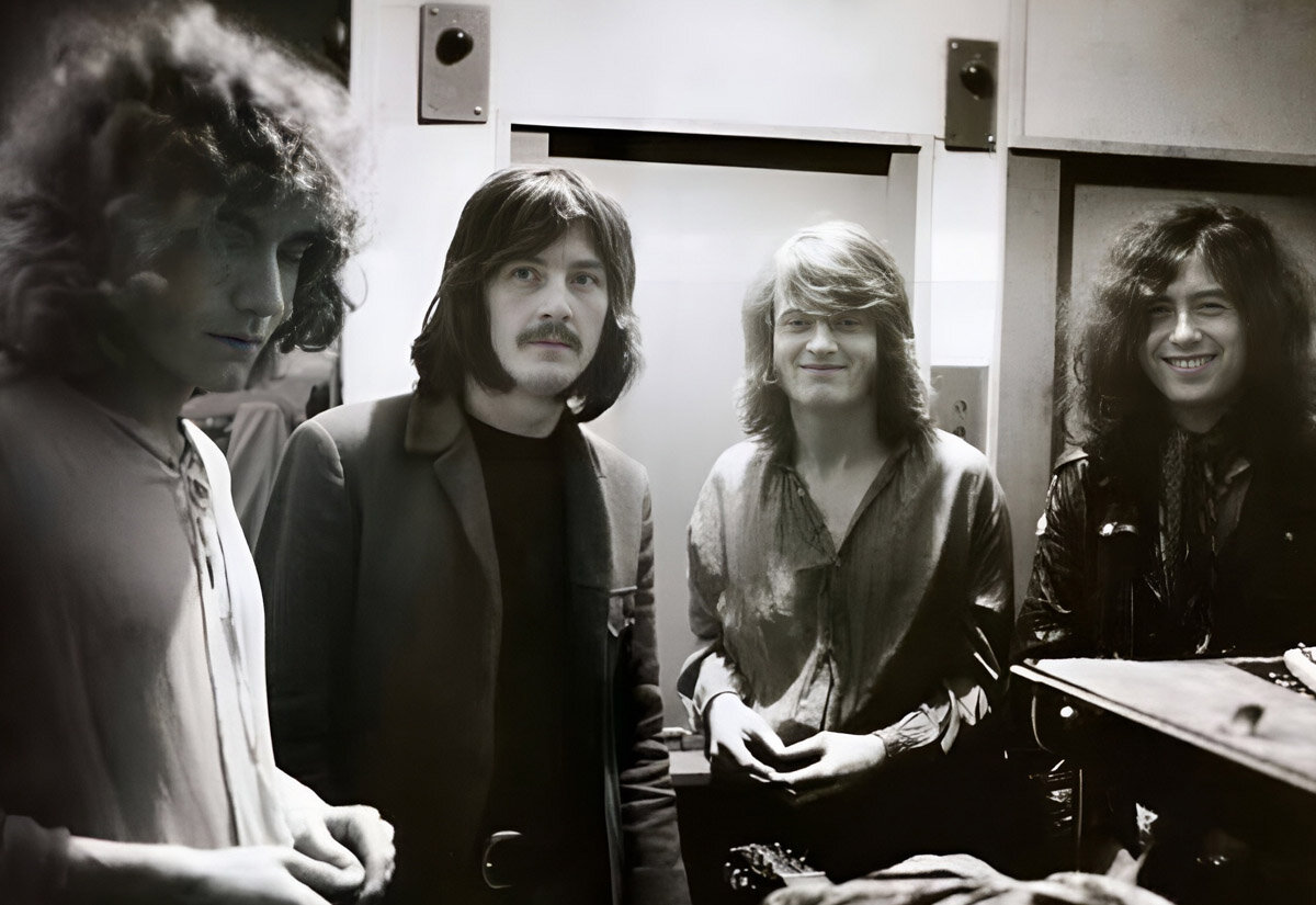 Led zeppelin фото группы