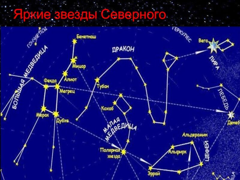 Картинки созвездия северного полушария