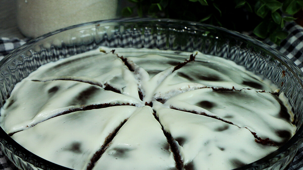 Шоколадный пирог на кефире