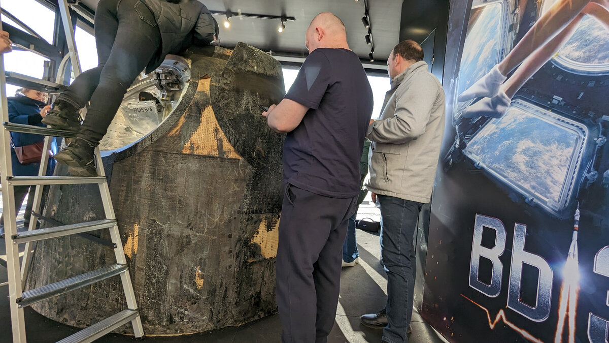 Есть уникальная возможность даже побывать внутри...