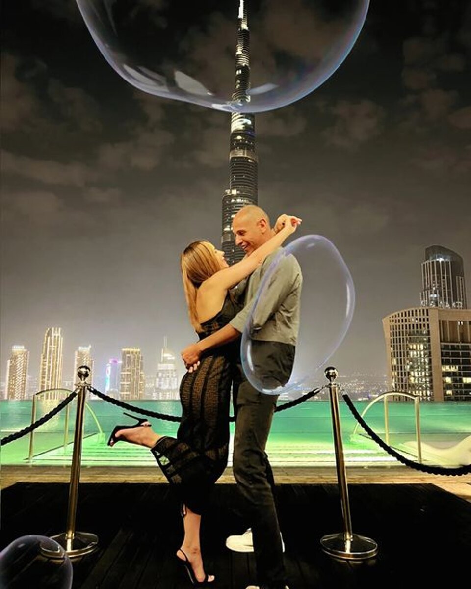    Ани Лорак с возлюбленным Фото: Инстаграм (запрещен в РФ) / @isaac_vidjrakou