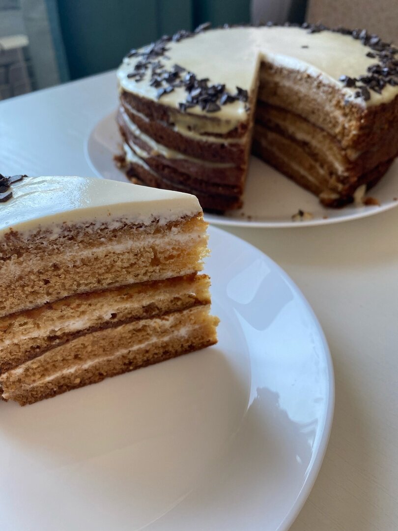 Ленивый медовик