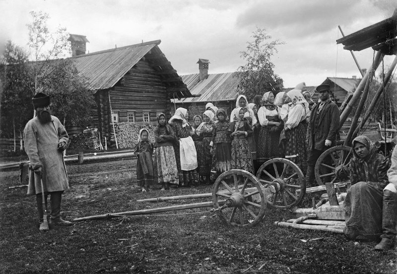 Деревня до революции фото