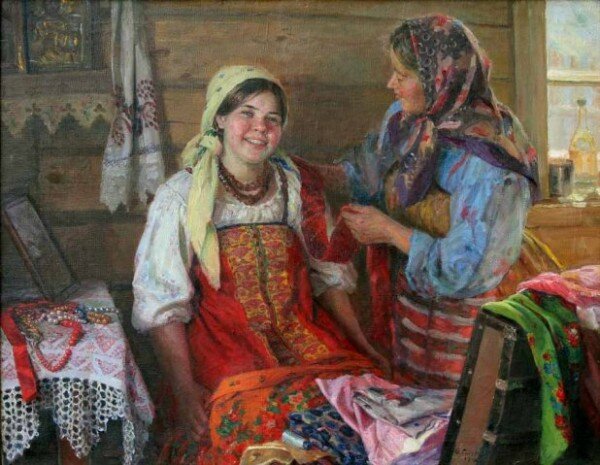 Федор Сычков, "Собираются в гости"