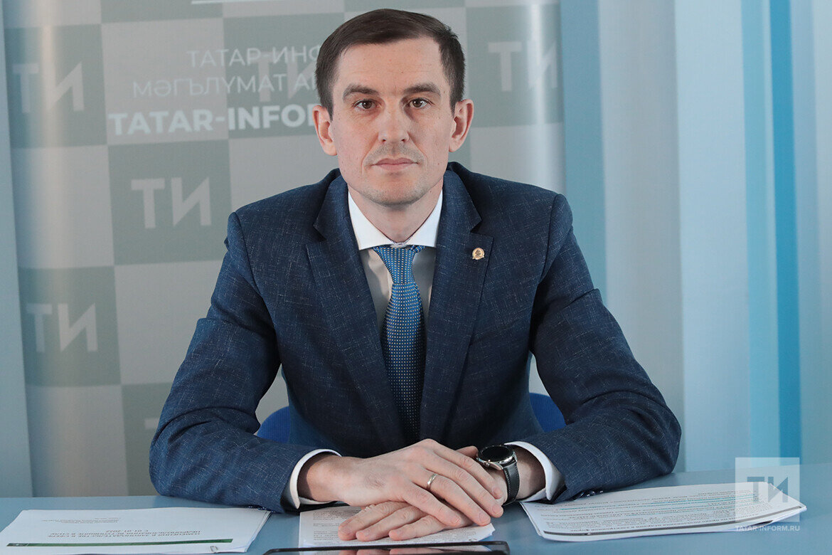 ​Ильнур Губайдуллин: «На сегодня Куйбышевское водохранилище наполнено до нормального подпорного уровня». Фото: © Рамиль Гали / «Татар-информ»