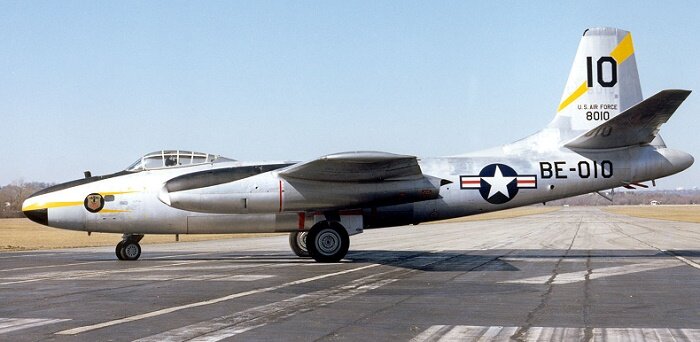 Специально разработанная для ЦРУ США разведывательная машина «RB-45C Tornado»